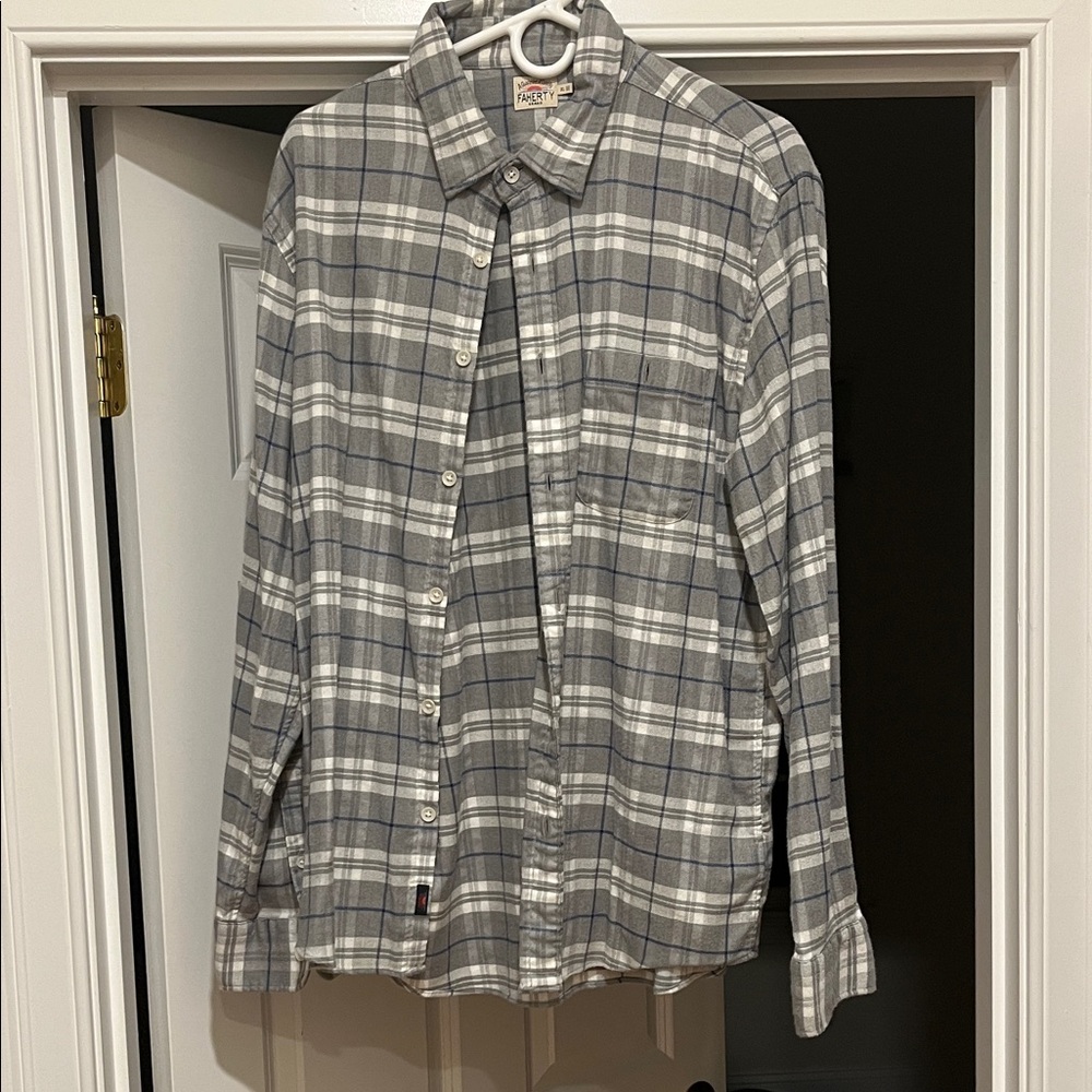 Faherty button down flannel - image 1